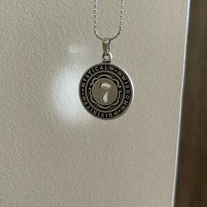 Alex and Ani #7 necklace